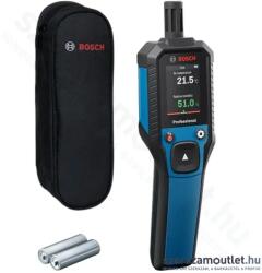 Bosch GDH 1-17 Professional Hő- és páramérő, IP65, LCD, 2", 240x320px (2xAA elem) (0601078400) (0601078400)