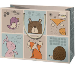 Cardex Cardex: Aranyos állatok nagy ajándéktáska 26x13x33cm (49650) - jatekshop