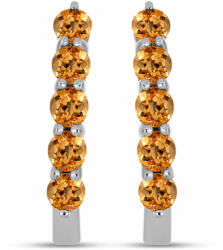  Ezüst Fülbevaló " Császársárga" Topázzal, Y62524