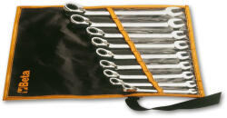 Beta 142/B 9 részes csillag-villáskulcs irányváltós racsnival szerszám készlet műanyag dobozban