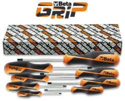 Beta 1265ES/S8 Hatlapú imbuszkulcskészlet markolattal, 8 darabos