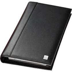  SIGEL Torino bőr névjegytartó - 160 férőhelyes, fekete