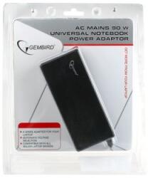 Gembird NPA-AC1D univerzális hálózati Tápegység - 90W