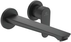 Ideal Standard Cerafine O - Mosdókagyló-keverő rejtett beépítéshez, 2 lyukú beépítéshez, fekete színű BD133XG (BD133XG)