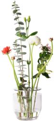 Fritz Hansen Ваза IKEBANA 13 см, сребриста, стъкло, Fritz Hansen (FH840146)
