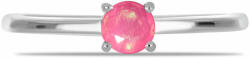  Ezüst Gyűrű Rózsaszínű Opállal, Y62392/62