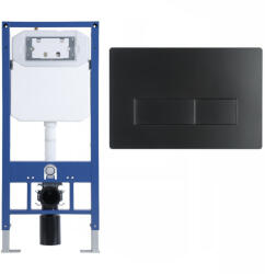 Welland M6601 Slim beépíthető fali WC tartály + nyomólap (G1002MB)