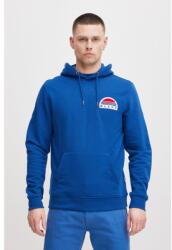 BLEND Half Logo Hoodie Férfi Pulóver - XXL, Sötétkék