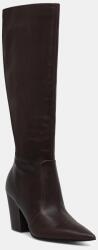 Guess ghete de piele NARIEL 9BYA-OBD2NH_88X (FLFNRL.LEA11.BROWN)