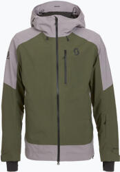 SCOTT Geacă de schi pentru bărbați SCOTT Ultimate GTX Douglas Green/Evening Grey