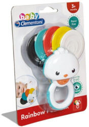 Clementoni Baby Clementoni 17359 Szivárvány páva csörgő és rágóka (17359)