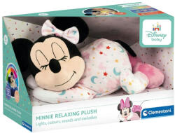 Clementoni 17958 Disney Baby Alvó Minnie egér interaktív plüss játék fénnyel és zenével (17958CL)