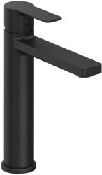 RAVAK X070489 - SOLAR 23 cm mosdó csaptelep fekete X070489 (RK0220)
