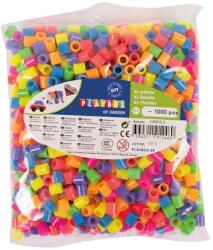 Playbox PlayBox: 9mm-es XL MAXI neon színű vasalható gyöngyök 1000db-os csomag (2456313) - innotechshop