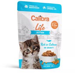Calibra Cat Life Kitten Lazac mártásban 6 x 85 g