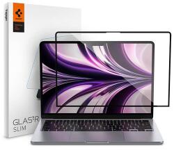 Spigen Glass FC Edzett Üveg Macbook Air 13" 2022 Fekete Géphez