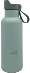 Nerthus 500 мл двустенна спортна бутилка в цвят каки с дръжка Click Cap Nerthus