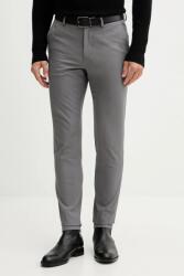 HUGO BOSS pantaloni slim fit pentru bărbați cu bumbac P-Kaiton1-Zip 9BYA-SPM01S_90E (50543945)