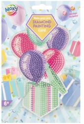 Grafix Gyémántfestős üdvözlőlap készítő borítékkal, 3 féle Ajánlott 6-12 éves korig unisex (09434)