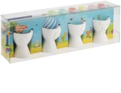 Grafix Húsvéti tojástartó festő szett, 4 db, 6 festékkel Ajánlott 4-10 éves korig unisex (08202)