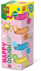 SES Creative Jó érzés gyurmázni - Happy 4X90gr Ajánlott 1-3 éves korig unisex (35807)