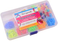 ReToys Gumi karkötő készítő szett 240 gumival Ajánlott 5-14 éves korig lányoknak (86459)