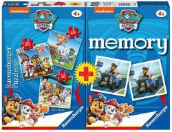 Ravensburger Puzzle 3IN1 + memóriajáték - Mancs Őrjárat Ajánlott 6-10 éves korig unisex [Cikkszám 85144]