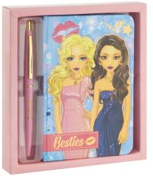 Grafix Bestiez napló tollal, 2 féle Ajánlott 3-12 éves korig lányoknak (09319)