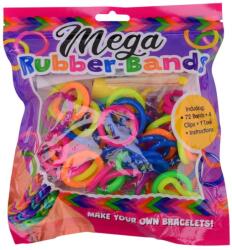 ReToys Mega gumikarkötő készítő, 72 db gumi /csomag Ajánlott 3-12 éves korig lányoknak (08927)