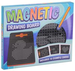 Retoys Mágneses golyós rajztábla 10 feladvány kártyával Ajánlott 3-14 éves korig unisex (14437)