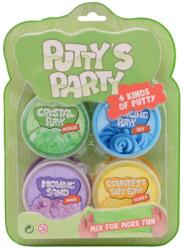 ReToys Putty party - 4 féle anyag egy csomagban Ajánlott 3-10 éves korig unisex (08414)
