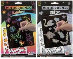 Grafix A5 képkarcoló csillám / szivárvány 2 féle Ajánlott 3-14 éves korig unisex (00739)
