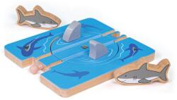 Bigjigs Toys Whirlpool cu rechini (DDBJT176) Trenulet