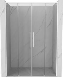 Mexen Rox Duo uși de duș glisante 150 cm, transparente, alb - 8C2-150-002-20-00 (8C2-150-002-20-00)