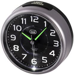 Trevi SL 3096 kvarc ébresztőóra nagy Super White LED kijelzővel, halk SWEEP működéssel, SNOOZE funkcióval, szürke (0SL309610)