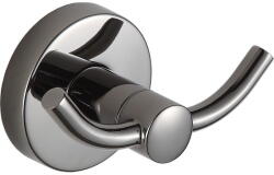Mexen Remo cârlig dublu pentru prosop, black chrome - 70507352-73 (70507352-73)