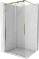 Mexen Rox perete de duș Walk-in 115 x 200 cm, transparent 8 mm, auriu - 8C2-115-003-50-00 (8C2-115-003-50-00)