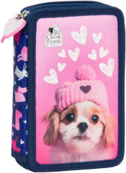 DERFORM Cleo És Frank Kutyás Emeletes Felszerelt Tolltartó - Hearts - fizz - 6 238 Ft