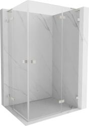 Mexen Lunar L Cabină de duș Duo cu deschidere spre dreapta 100 x 75 cm, transparentă, nichel periat - 834L-100P-075L-97-00 (834L-100P-075L-97-00)