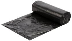 Szemeteszsák 20 liter 50 x 50 cm 10 mikron 20 db/tekercs fekete - tonerpiac
