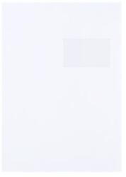 Bluering Boríték TC/4 szilikonos bélésnyomott jobb ablak 55x90mm ablak jobb oldalról 20mm felülrõl 57mm Bluering® fehér (TC4SZJA55X90) - tonerpiac