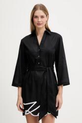 KARL LAGERFELD pamut ruha - fekete M - answear - 45 290 Ft