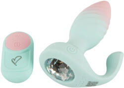 Beau Coeur Juvela - plug anal vibrator - silicon turcoaz (54056880000) Vibrator