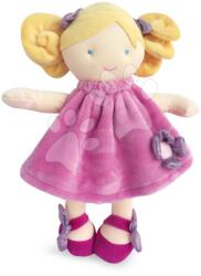 Doudou Rongybaba Rose Pretty Jolijou 28 cm szőke lila ruhában 0 hó-tól (DC3132)