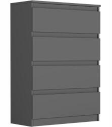  Komód 4 Fiókos - R4 - Antracit