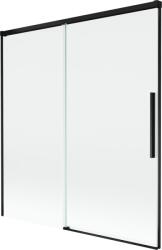 Mexen Rox paravan de duș 2 foi culisante 150 x 150 cm, transparent, negru - 8C9-150-001-70-00 (8C9-150-001-70-00)