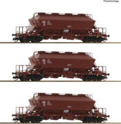 Roco 6680018 Káliumszállító kocsi készlet, Uaoos-y, DR IV (9005033074869)