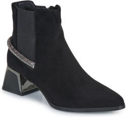 Exé Shoes Botine Femei P1811-T941-FABRIC-BLACK Exé Shoes Negru 39