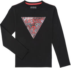GUESS Tricouri cu mânecă lungă Băieți LS T-SHIRT Guess Negru 12 ani
