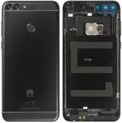 Huawei P Smart FIG-L31 - Carcasă Baterie + Senzor Ampentruntă (Negru) - 02352NCC, 02351TEF Genuine Service Pack, Negru